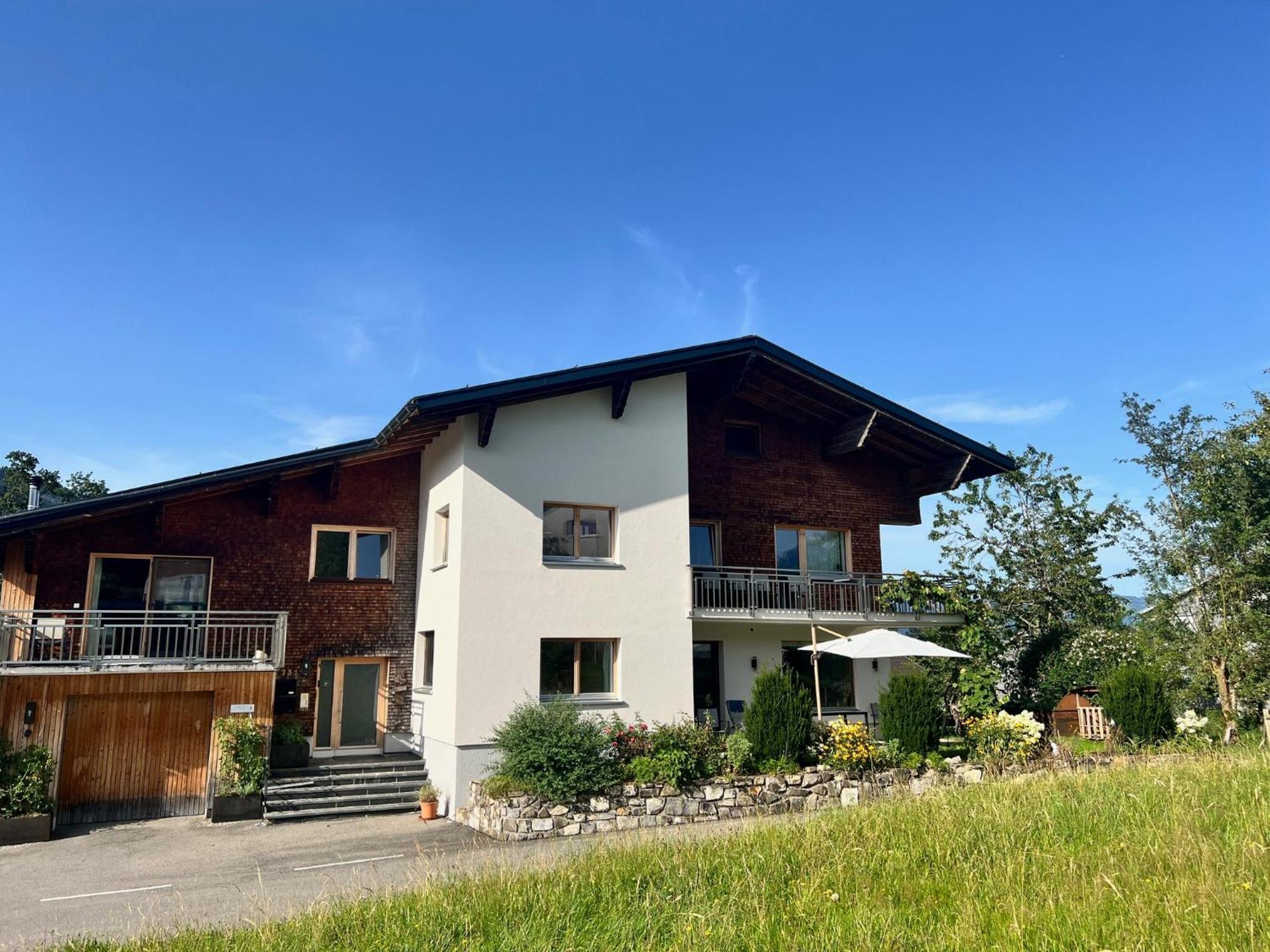 Wiesen Appartment Schwarzenberg im Bregenzerwald Ngoại thất bức ảnh