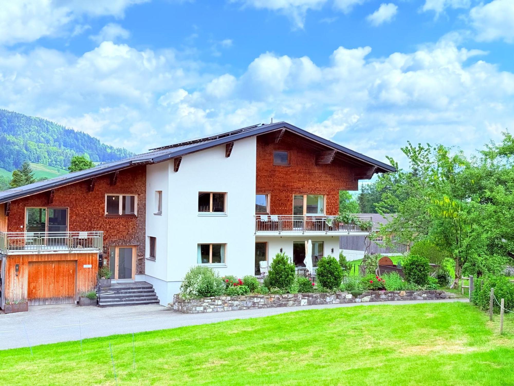 Wiesen Appartment Schwarzenberg im Bregenzerwald Ngoại thất bức ảnh